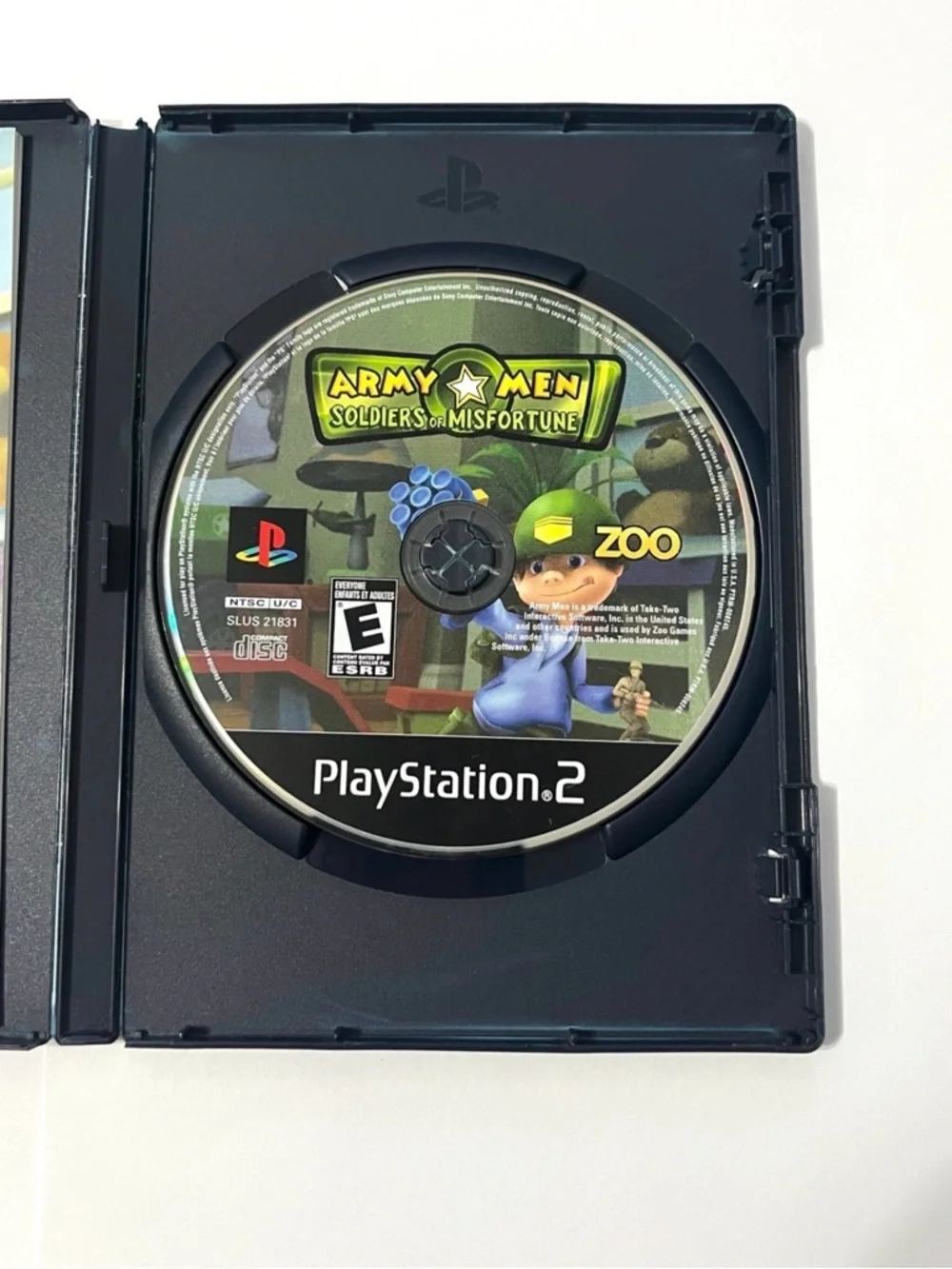 Army Men: Soldiers of Misfortune (Sony PlayStation 2, 2008) PS2 Complete CIB